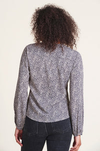 Jessie Shirt in Beige Print