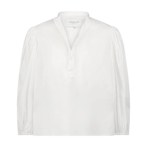 The Balloon Sleeve Shirt in White