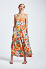 Load image into Gallery viewer, The Leora Dress in Bright Animal
