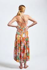 Load image into Gallery viewer, The Leora Dress in Bright Animal
