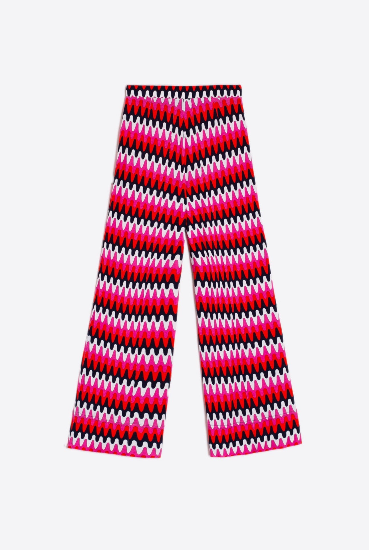 Beatriz Trouser in Ondas Punto Print