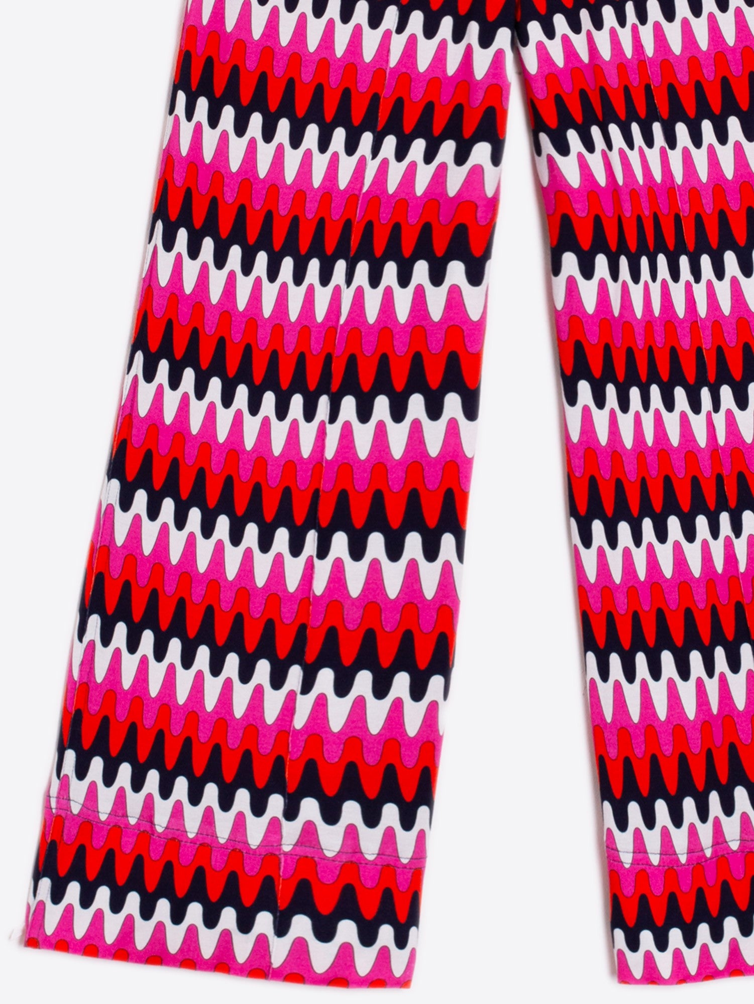 Beatriz Trouser in Ondas Punto Print