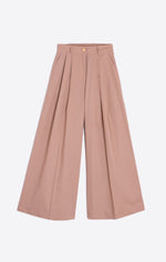 Load image into Gallery viewer, Palazzo Trouser in Beige Poplin
