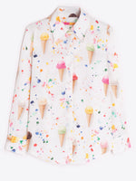 Load image into Gallery viewer, Mafalda Blouse in Ice Cream
