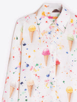 Load image into Gallery viewer, Mafalda Blouse in Ice Cream
