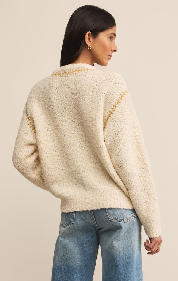 Romnie Sweater in Crystal