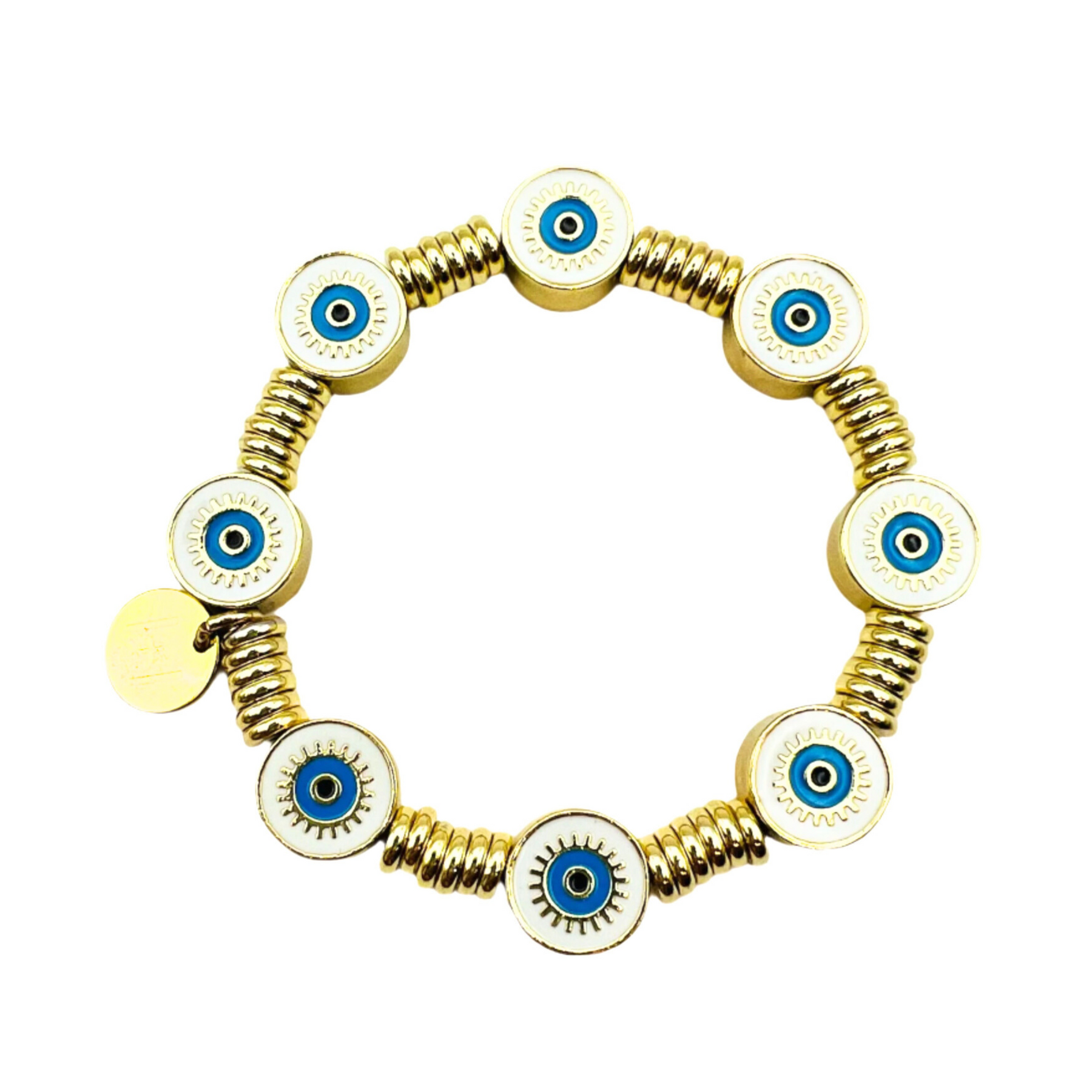 Good Vibes Only Bracelet in White