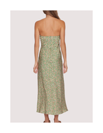 Load image into Gallery viewer, Wild Poppies Maxi Dress in Green Floral
