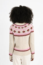 Load image into Gallery viewer, Fair Isle Sweater in Off White

