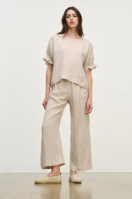 Load image into Gallery viewer, Lola Linen Pant in Sap
