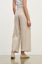 Load image into Gallery viewer, Lola Linen Pant in Sap
