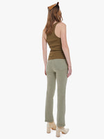 Load image into Gallery viewer, High Waisted Smokin&#39; Double Ankle in Oil Green
