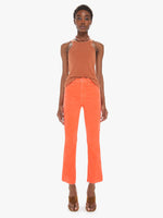 Load image into Gallery viewer, The Hustler Ankle Fray Corduroy in Coral
