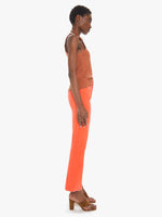Load image into Gallery viewer, The Hustler Ankle Fray Corduroy in Coral
