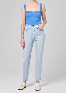 Jolene High Rise Straight in Ace High