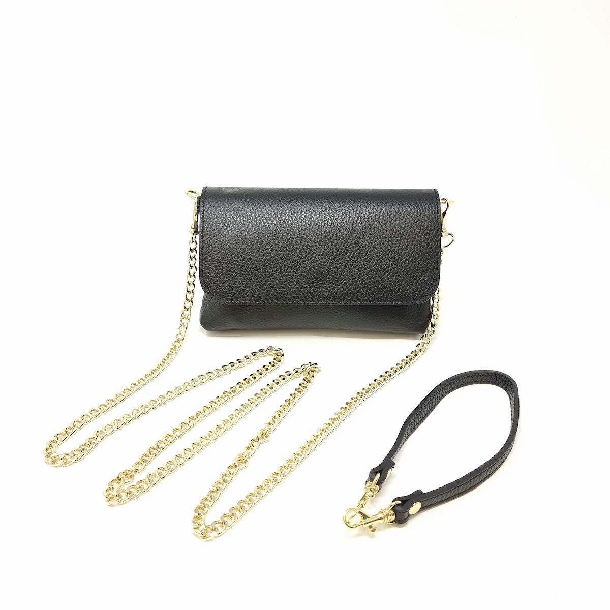 Small Foldover Bag in Mustard