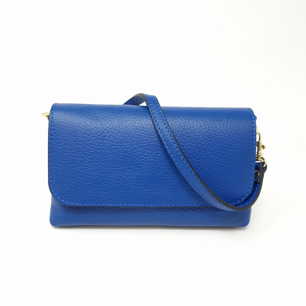 Small Foldover Bag in Royal Blue