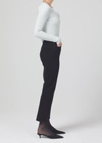 Load image into Gallery viewer, Isola Mid Rise Crop in Plush Black
