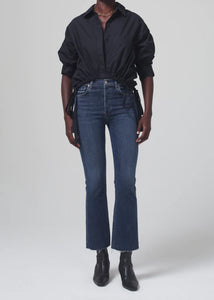 Isola Cropped Boot in Undercurrent