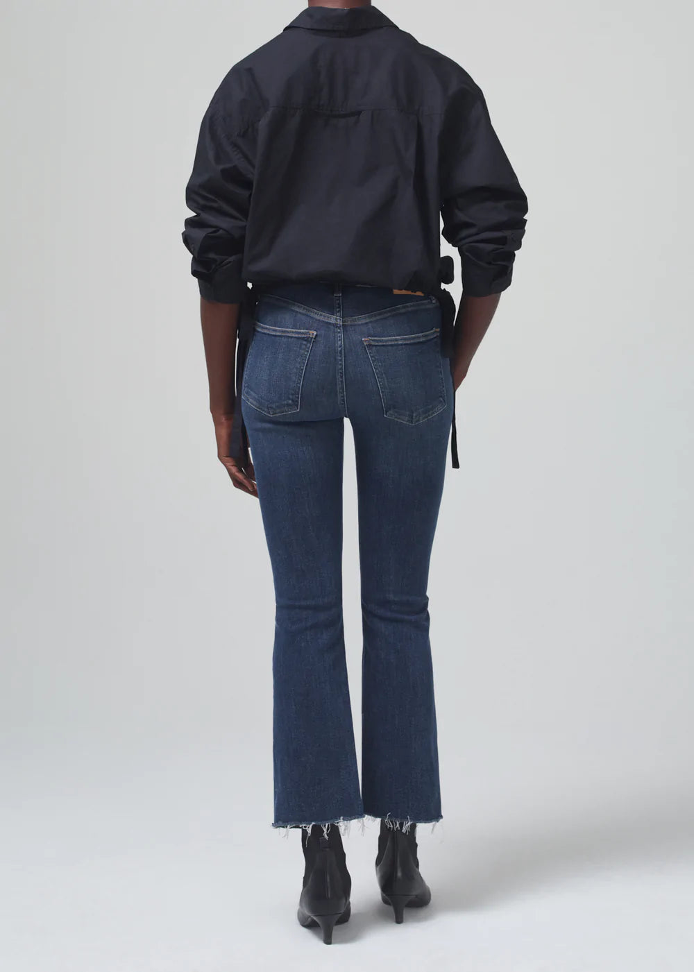 Isola Cropped Boot in Undercurrent