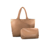 Load image into Gallery viewer, Woven Tote in Orange
