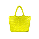 Load image into Gallery viewer, Woven Tote in Lime
