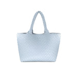 Load image into Gallery viewer, Woven Tote in Sky Blue
