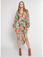 Load image into Gallery viewer, Frankie Dress in Tropical Floral
