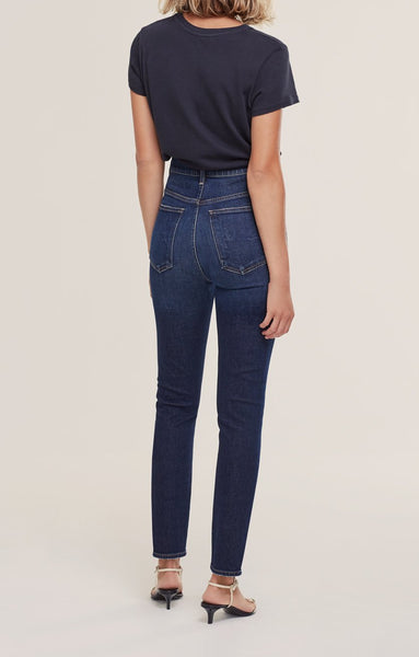 Ultra high waist skinny jeans discount