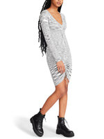 Load image into Gallery viewer, Sophie Dress in Black/White Marl
