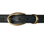 Load image into Gallery viewer, Etched with Keeper Belt in Black
