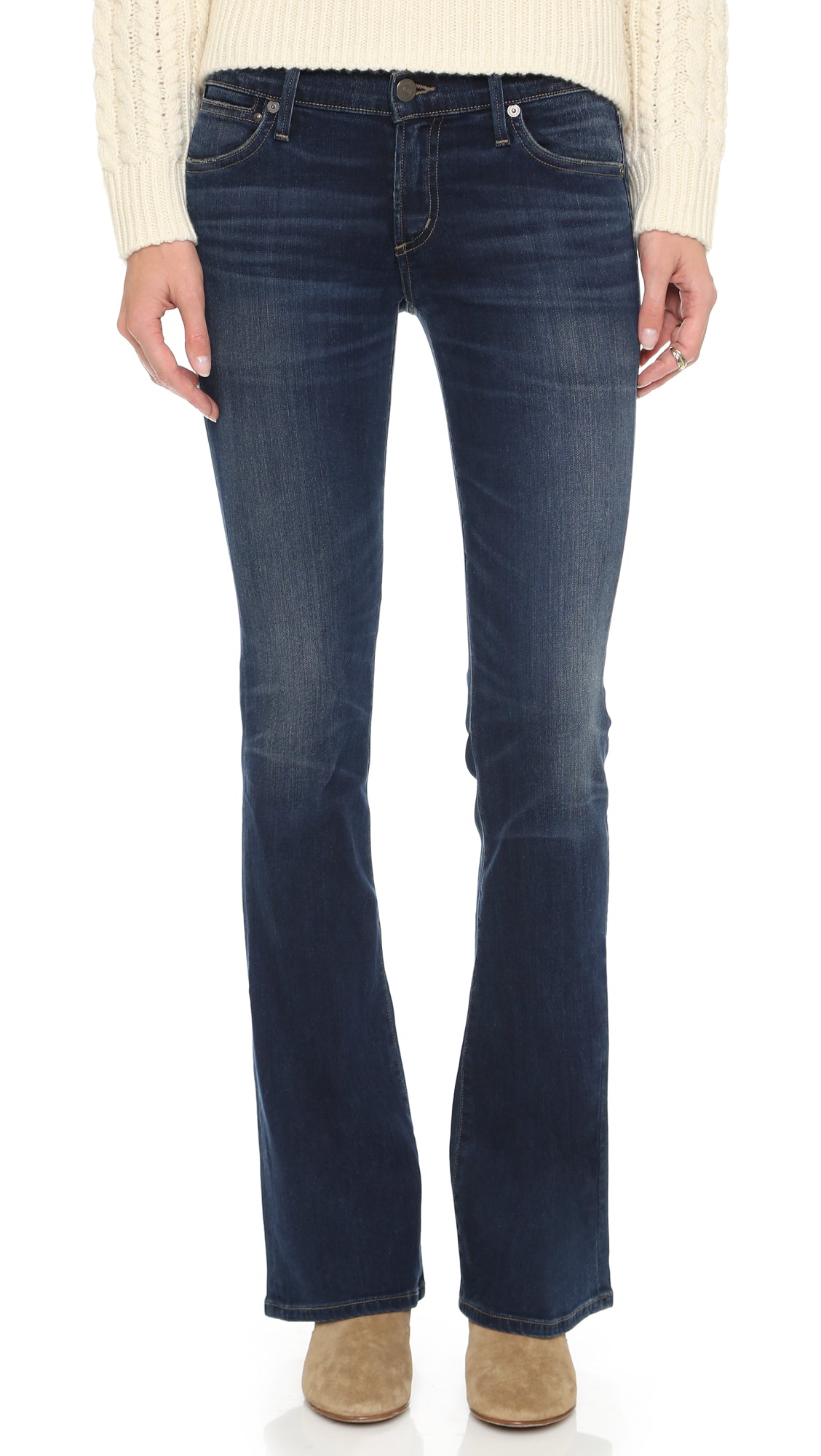 Emannuelle Boot Cut Jean in Ellis