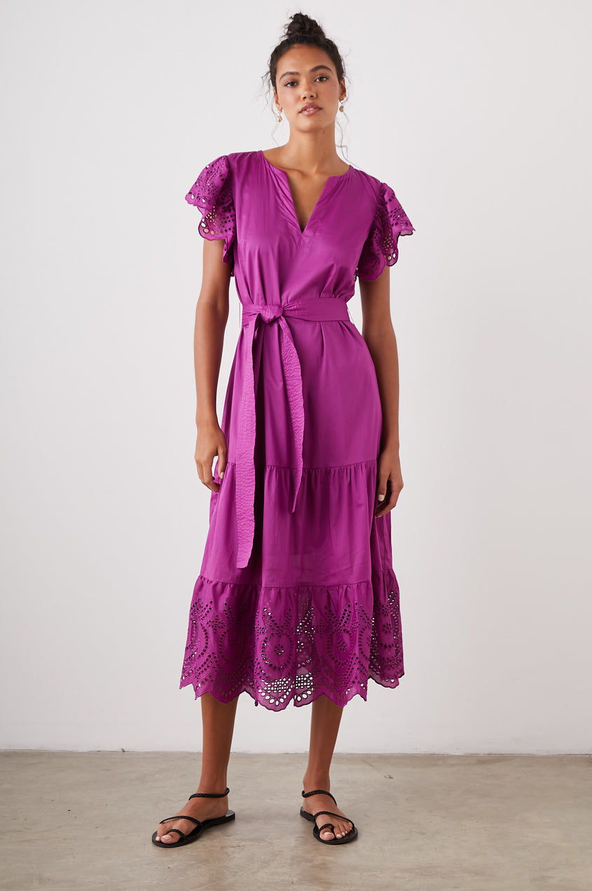 Gia Dress in Berry
