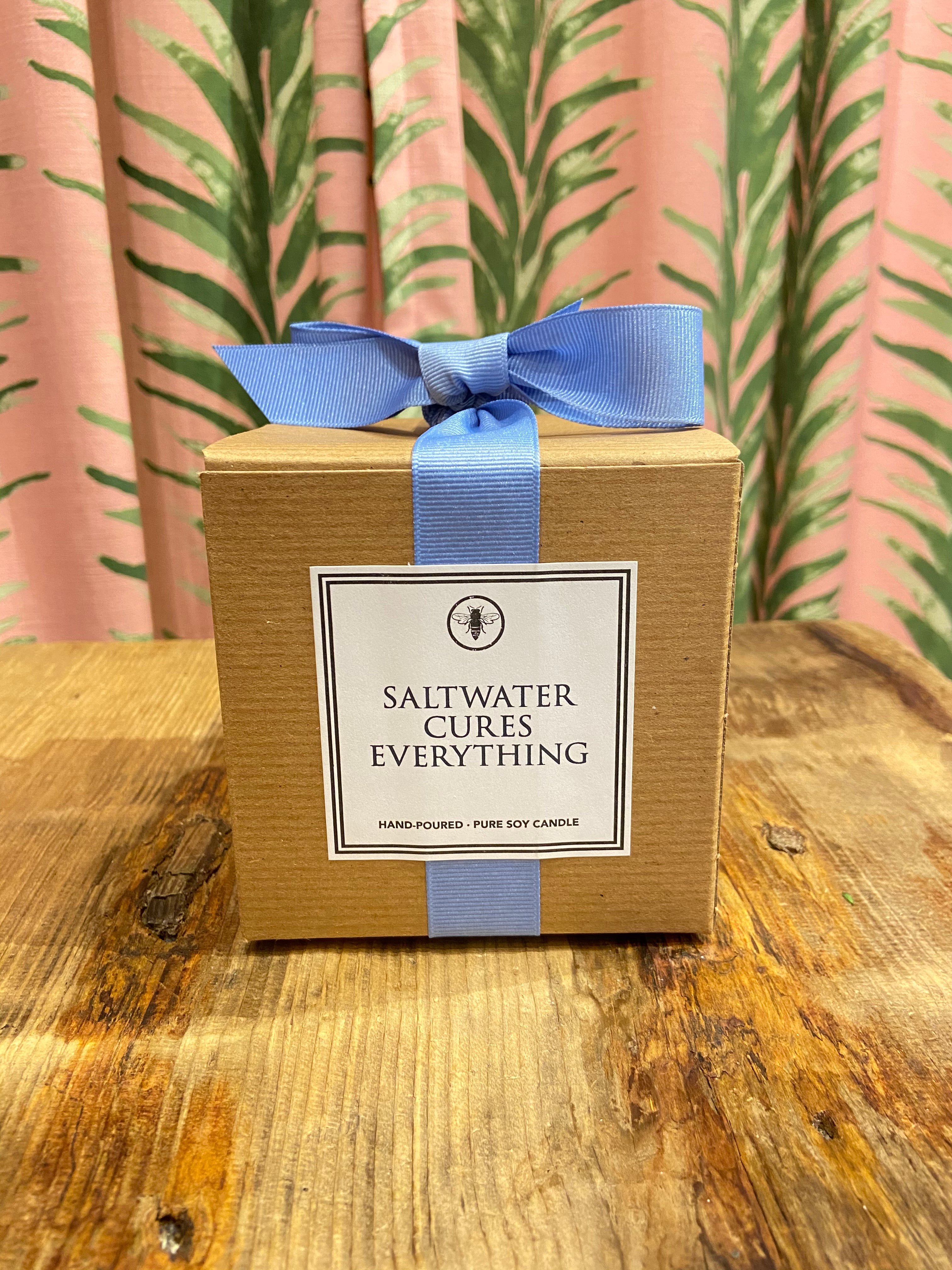 Saltwater Cures Everything Candle in Lemograss and Ylang Ylang