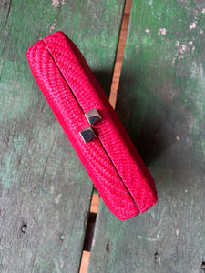 Corina Bun Bag in Orange