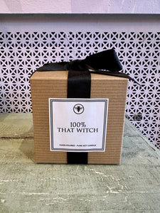100% That Witch Candle in Pumpkin, Ginger, and Clove