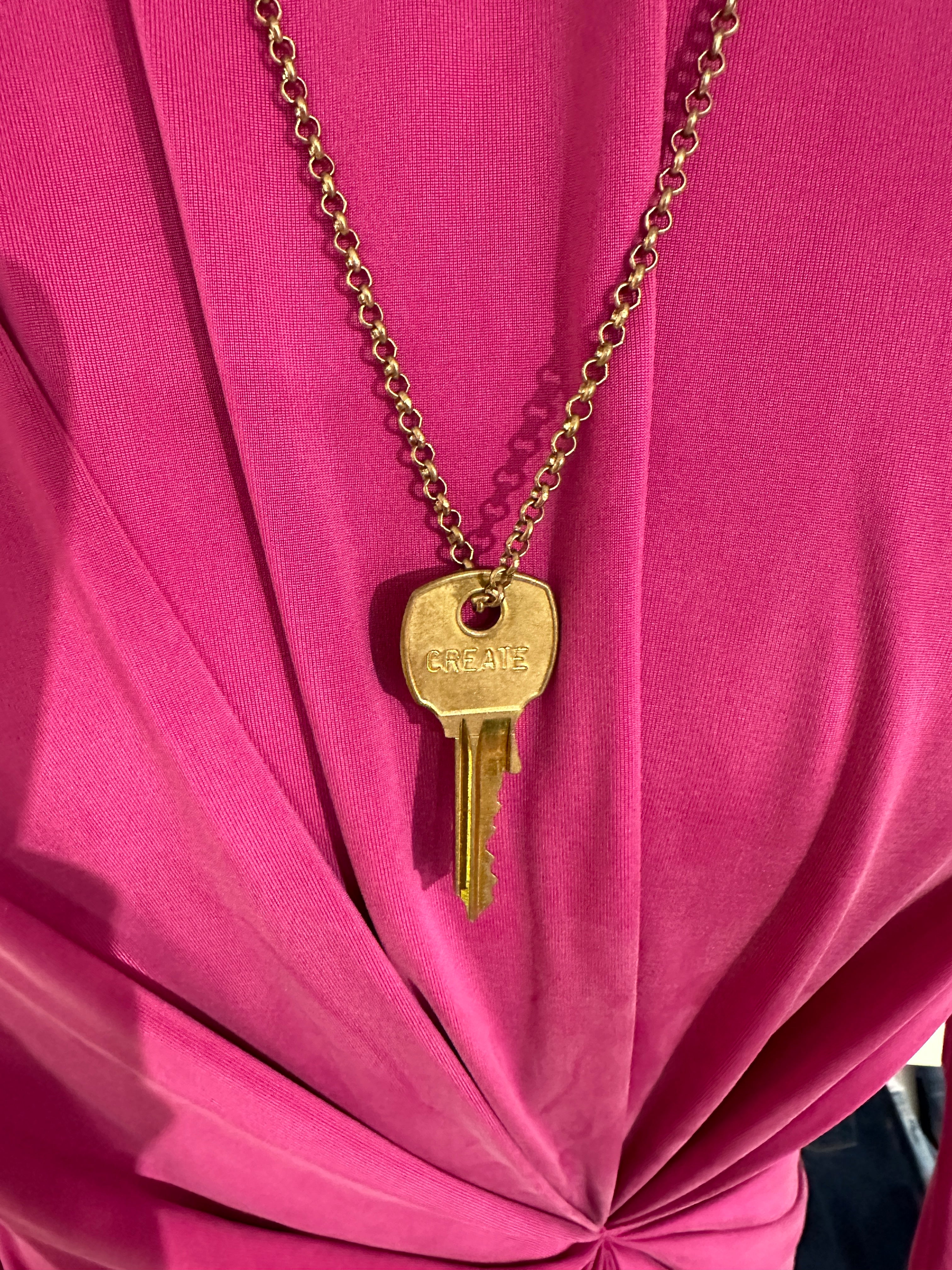The Giving Key Necklace in Create