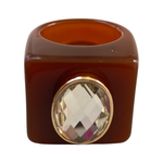 Load image into Gallery viewer, Glitzy Gal Ring in Brown
