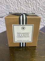 Load image into Gallery viewer, Dreaming of a Wine Christmas Candle in Currant, Cassis &amp; Rose
