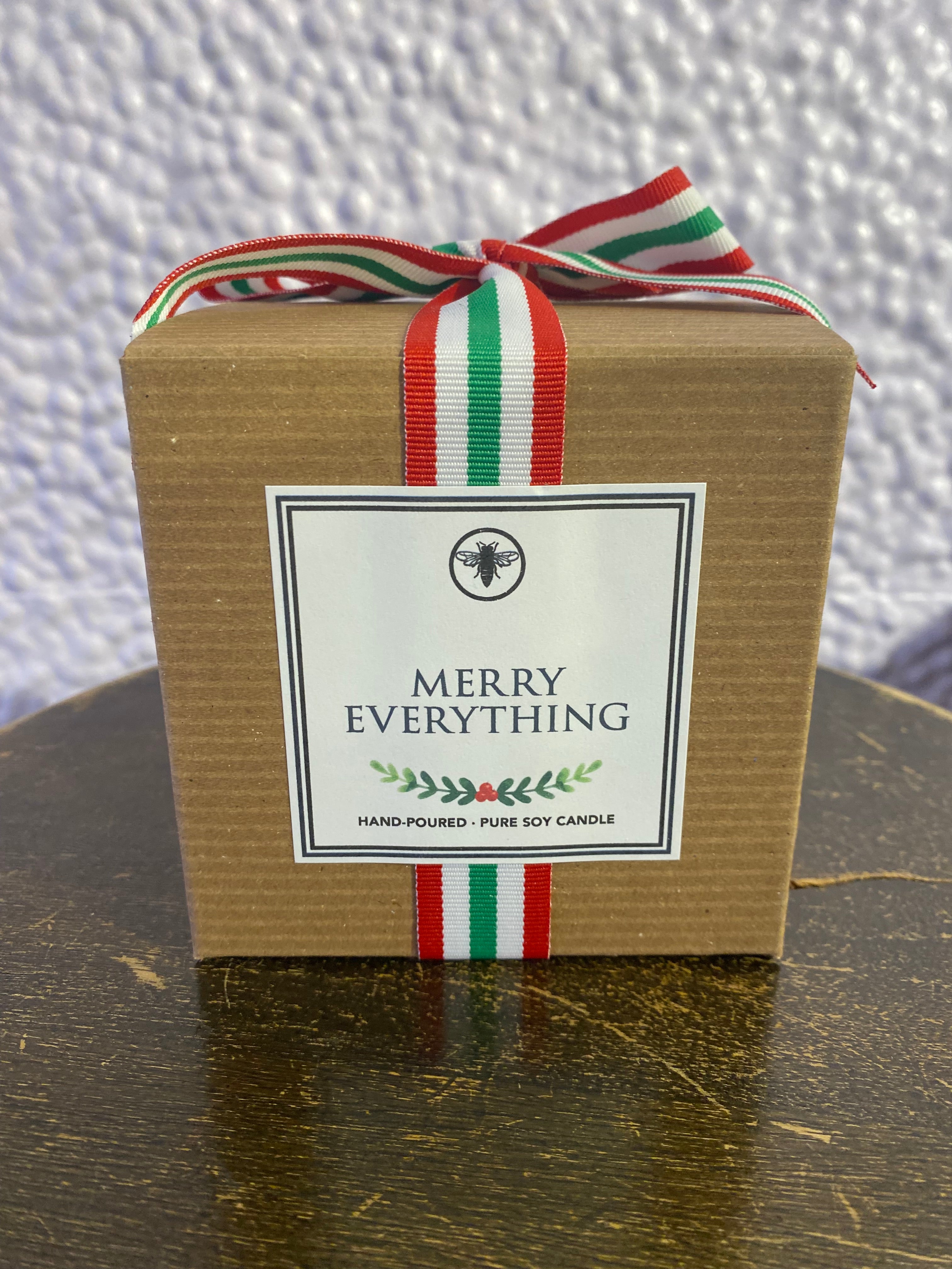 Merry Everything Candle in Birchwood & Evergreen Bark