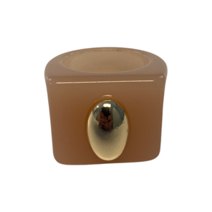 Classic Mini Me Ring in Tan