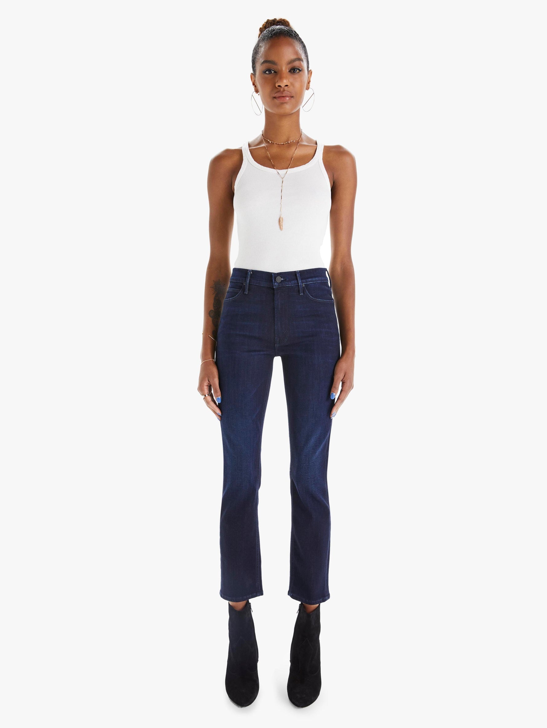 Never denim higher ankle sales