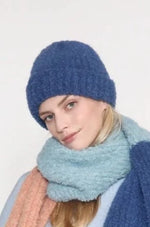 Load image into Gallery viewer, Fuzzy Beanie in Blue
