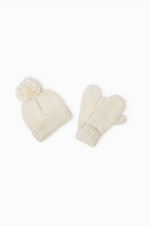 Load image into Gallery viewer, Hand Knit Basic Mittens in Ivory
