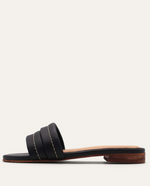 Load image into Gallery viewer, Maya Chunky Band Sandal in Black
