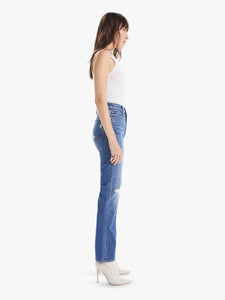 High Waisted Rider Skimp Jean in Playing With Scissors