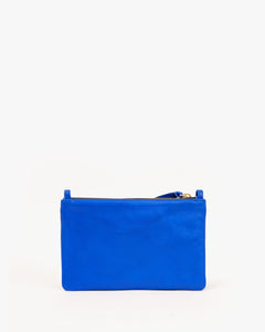 Wallet Clutch w/ Tabs in Electric Blue