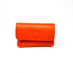 Small Foldover Bag in Orange
