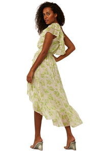 Rumi Dress in Honeydew Blossom