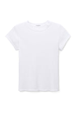Load image into Gallery viewer, Sheryl Recycled Cotton Baby Tee in White
